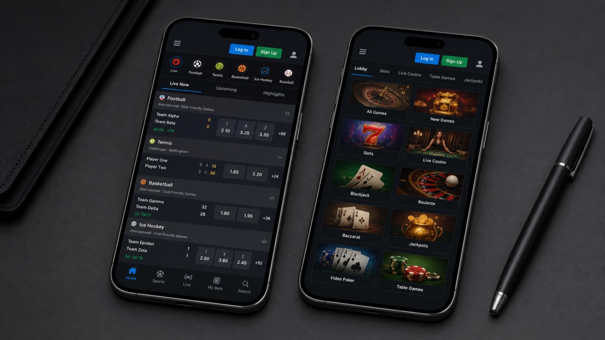Interfacce mobile per sport e casinò